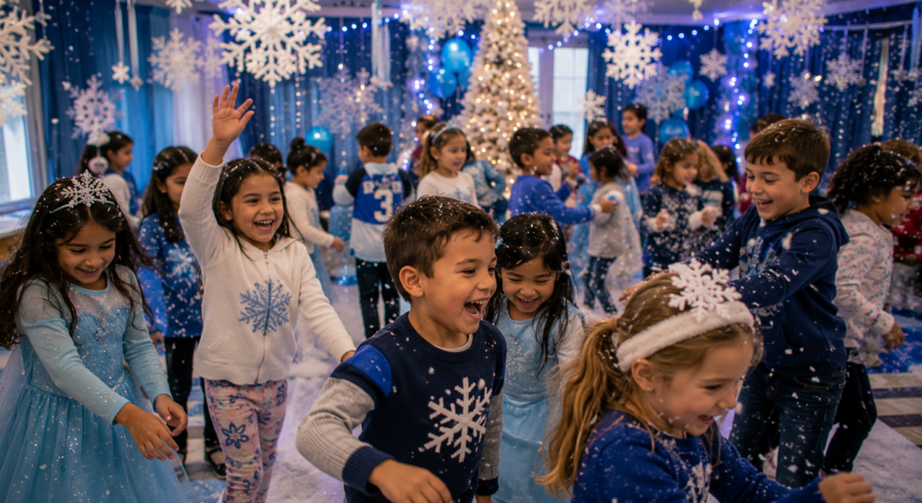 Snowflake Celebration Party